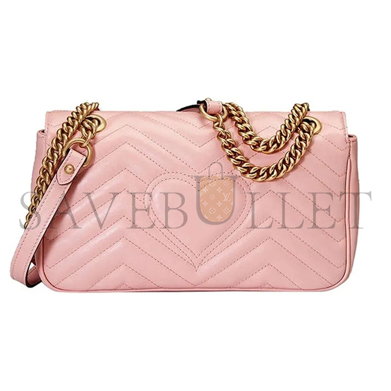 G*u*i ‎gg marmont medium shoulder bag ‎443497 (26*15*7cm)